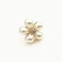 CAROMAY 4 PC Piano Lapel Pins Set Enamel Pins Cute Guitar Note Flower Brooches for Men Women Music Lover Jacket