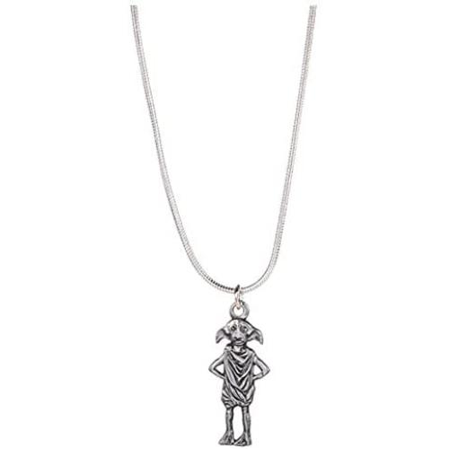 Harry Potter Official Silver Plated Dobby The Elf Necklace Pendant