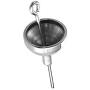 León Jewelry Cross Bullet Necklace Stainless Steel Cremation Urn Ashes Vial Capsule Container Holder Keepsake Memorial Locket Pendant Silver Black