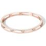 Allen&Danmi AD Jewelry Rose Gold/Gold/White Gold Bangle Bracelet Elegant CZ Stone Stanless Steel Hollow Out for Women Mother’s Day