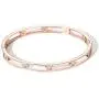 Allen&Danmi AD Jewelry Rose Gold/Gold/White Gold Bangle Bracelet Elegant CZ Stone Stanless Steel Hollow Out for Women Mother’s Day