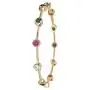 Ratnavali Jewels CZ Zirconia Gold Tone Diamond Indian Bollywood Sleek Wedding Bangles Kada Jewelry Women Bride