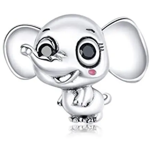 VOROCO 925 Sterling Silver Animals Ladybug Owl Lucky Cat Elephant Heart Unicorn Koala Cubic Zircon Charms Beads Women Jewelry Gifts for Pandora Bracelets VOROCO 925 Sterling Silver Animals Ladybug Owl Lucky Cat Elephant Heart Unicorn Koala Cubic Zircon Charms Beads Women Jewelry Gifts for Pandora Bracelets