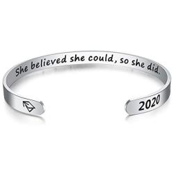 WingLoveLemonmini Inspiring Stainless Steel Cuff Bracelet Carved Spell Cuff Bracelet Friendship Bracelet Personalized Christmas Gift Friendship Gift Inspirational Gift for Women for girls for boy