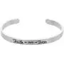 Augonfever Faith Over Fear Bracelet for Women Adjustable