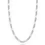 Miabella Solid 925 Sterling Silver Italian 2.3mm Diamond-Cut Figaro Link Chain Necklace for Women Men 16, 18, 20, 22, 24, 26, 30 Inch Made in Italy Miabella Solid 925 Sterling Silver Italian 2.3mm Diamond-Cut Figaro Link Chain Necklace for Women Men 16, 18, 20, 22, 24, 26, 30 Inch Made in Italy