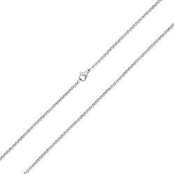 Bling Jewelry Simple Thin 3MM Basic Plain Silver Tone Stainless Steel Rolo Cable Chain Necklace for Men for Women 16 18 20 24 Inch