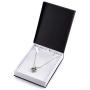The Eternity Heart Real Rhodium Silver Finish Cremation Jewelry Urn Ashes Pendant Keepsake Memorial Necklace 20” Snake Chain