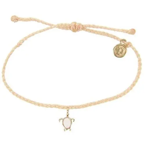 Pura Vida Rose Gold Sea Turtle Bracelet - Waterproof, Adjustable Band Pura Vida Rose Gold Sea Turtle Bracelet - Waterproof, Adjustable Band