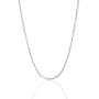 Sterling Silver Magic Herringbone Chain Necklace For Men and Women, 925 Solid Sterling Silver Flat Snake Magic Flexible-Lobster Lock, Italian Sterling Silver Chain, 3MM, 3.5MM, Gift Packing Included