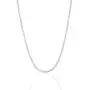 Sterling Silver Magic Herringbone Chain Necklace For Men and Women, 925 Solid Sterling Silver Flat Snake Magic Flexible-Lobster Lock, Italian Sterling Silver Chain, 3MM, 3.5MM, Gift Packing Included