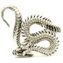 JMO Fashion Snake Adjustable Rings for Women Snake Animal Ring Vintage Jewelry Rings for Men