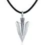 TANGPOET Viking Necklace for Men Sterling Silver Wolf Valknut Vegvisir Arrow Pendant Viking Jewelry Gift for Women Teens TANGPOET Viking Necklace for Men Sterling Silver Wolf Valknut Vegvisir Arrow Pendant Viking Jewelry Gift for Women Teens