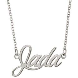 Aoloshow Stainless Steel Personalized Name Necklace Bracelet Jewelry Custom Made Any Names