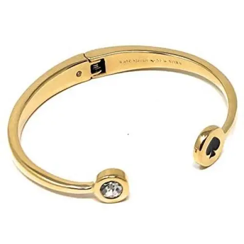 Kate Spade New York Spot The Spade Gold Tone Bangle Bracelet Kate Spade New York Spot The Spade Gold Tone Bangle Bracelet