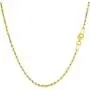 10K SOLID Yellow Gold 1.25mm-5.00mm Thick Shiny Diamond-Cut Mens Solid Rope Chain Necklace for Pendants and Charms and Bracelet with Lobster-Claw Clasp (7'' 8'' 9'',10'',16'',18'', 20'',22'' 24'' and 30'')