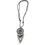 Mia Jewel Shop Round Dream Catcher Seed Bead Dangle Pendant Adjustable Necklace