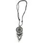 Mia Jewel Shop Round Dream Catcher Seed Bead Dangle Pendant Adjustable Necklace Mia Jewel Shop Round Dream Catcher Seed Bead Dangle Pendant Adjustable Necklace