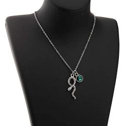 AKTAP HP Inspired Horcrux Crest Necklace TV Movie Jewelry Gift for Fans