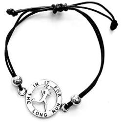 Run Inspired Designs Running Mantra Bracelet - Inspirational Gift for Runners