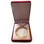 14k Yellow Solid Gold Imperial Herringbone Chain Necklace, 6.0mm