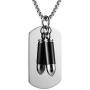 HZMAN Stainless Steel Celtic Cross Bullet Cremation Jewelry Keepsake Memorial Ash Urn Necklace