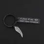 MAOFAED Memorial Keychain A Piece of My Heart Lives in Heaven Sympathy Gift Loss of Loved One Keychain MAOFAED Memorial Keychain A Piece of My Heart Lives in Heaven Sympathy Gift Loss of Loved One Keychain