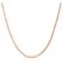 Verona Jewelers Sterling Silver 2.5MM, 3.3MM Italian Herringbone Flat Snake Magic Chain -Gold Plated Herringbone Chain Necklace, Gold Over Silver Necklace for Men and Women Verona Jewelers Sterling Silver 2.5MM, 3.3MM Italian Herringbone Flat Snake Magic Chain -Gold Plated Herringbone Chain Necklace, Gold Over Silver Necklace for Men and Women