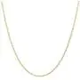 18K Solid Gold Diamond Cut Round Cable/Anchor Chain Necklace- perfect alone or for pendants