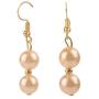 Efulgenz Fashion Chunky Multi Layered Faux Pearl Crystal Floral Statement Necklace Earrings Costume Jewelry Set (Color Options)
