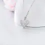 14k Gold Created Moissanite Heart Pendant Necklace for Women, Real Gold Anniversary Jewelry for Wife, Gifts for Her, 16-18 Inch 14k Gold Created Moissanite Heart Pendant Necklace for Women, Real Gold Anniversary Jewelry for Wife, Gifts for Her, 16-18 Inch