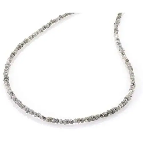 NirvanaIN Black Diamond Necklace, Diamond necklace for gift, diamond jewelry, rough black diamond necklace, 47CM necklace for her birthday gift NirvanaIN Black Diamond Necklace, Diamond necklace for gift, diamond jewelry, rough black diamond necklace, 47CM necklace for her birthday gift