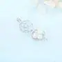 LGSY Sterling Silver Twisted Ball Pearl Cage Pendants for Women, Essential Oil Diffuser Lockets for Pearl Jewelry LGSY Sterling Silver Twisted Ball Pearl Cage Pendants for Women, Essential Oil Diffuser Lockets for Pearl Jewelry