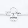 HOLLP Funny Badass Correctional Officer Gift Relax,I’m a Badass Correctional Officer Keychain Correctional Officer Jewelry Gift for Police Officer HOLLP Funny Badass Correctional Officer Gift Relax,I’m a Badass Correctional Officer Keychain Correctional Officer Jewelry Gift for Police Officer