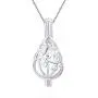 LGSY Sterling Silver Waterdrop Cage Pendants for Women, Design Pearl Cage Pendants for Pearl Jewelry Making, Essential Oil Diffuser Lockets for Pearl Jewelry LGSY Sterling Silver Waterdrop Cage Pendants for Women, Design Pearl Cage Pendants for Pearl Jewelry Making, Essential Oil Diffuser Lockets for Pearl Jewelry