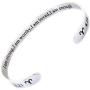 RENYILIN Creative Cuff Bracelet, Zodiac Bracelet, Inspirational Stainless Steel Bracelet for Men and Women