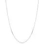 KoolJewelry Sterling Silver Box Chain Necklace For Women 16-30 Inch (0.8 mm, 0.9 mm or 1 mm) KoolJewelry Sterling Silver Box Chain Necklace For Women 16-30 Inch (0.8 mm, 0.9 mm or 1 mm)