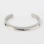 WUSUANED Just Breathe Hair Tie Deep Grooved Cuff Bracelet Lotus Flower Yoga Jewelry Gift for Women Girls