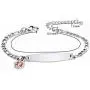 mnmhope Fashion Small Figaro Medical Alert Bracelet for Women Adjustable 6.5-8 inch mnmhope Fashion Small Figaro Medical Alert Bracelet for Women Adjustable 6.5-8 inch