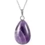 Sterling Silver Amethyst Gemstone Pendant Dainty Cute 18 inch Healing Crystals Chakra Stones Women Girls Gifts NK18-04 Sterling Silver Amethyst Gemstone Pendant Dainty Cute 18 inch Healing Crystals Chakra Stones Women Girls Gifts NK18-04