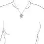 Irish Shamrock Lucky Charm Pave CZ Four Leaf Clover Pendant Necklace For Women For Teen 925 Sterling Silver