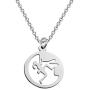 FUSTMW Rock Climber Necklace Gift Rock Climbing Necklace for Girls Climbing Lovers Gifts Rock Climbing Pendant Jewelry