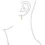 Nautical Ocean Leverback Drop Dangle Fishbone Fish Earrings For Women For Teen 14K Gold Plated 925 Sterling Silver Nautical Ocean Leverback Drop Dangle Fishbone Fish Earrings For Women For Teen 14K Gold Plated 925 Sterling Silver
