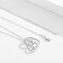 JUSTKIDSTOY Llama Necklace Jewelry Sterling Silver Cute Animal Alpaca Pendant Necklace Birthday Gifts for Women Girls