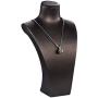Valyria Cremation Jewelry Urn Pendant Necklace with Hollow Diamond Butterfly Beads Engraved Always in My Heart
