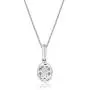 Gin & Grace 10K White Gold Genuine Aquamarine Diamond (I1,I2) Pendant for Women Gin & Grace 10K White Gold Genuine Aquamarine Diamond (I1,I2) Pendant for Women