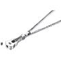 VNOX Keepsake Memorial Jewelry Stainless Steel Guitar Shape Cremation Ash Urn Pendant Necklace for Unisex