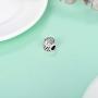 925 Sterling Silver Personalized Photo Charm Fit Pandora Bracelet Necklace Customized Image Picture Bead for Women