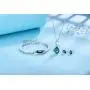 ISAACSONG.DESIGN Women’s Silver Plated Rhinestone Teardrop Necklace, Earring, Bracelet Bridal Jewelry Set for Wedding ISAACSONG.DESIGN Women’s Silver Plated Rhinestone Teardrop Necklace, Earring, Bracelet Bridal Jewelry Set for Wedding