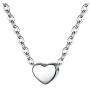 BriLove Womens 925 Sterling Silver Tiny Initial Heart Pendant Choker Necklace